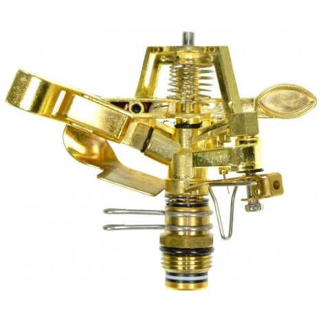 irrigatore a settore 1/2" maschio in ottone per irrigazione acqua giardino orto