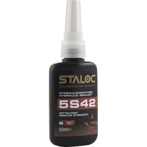 STALOC Hydraulik-Dichtung 5S42 Gewinde-Dichtstoff mittelfest 50 ml