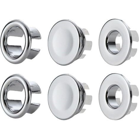 Couvercles anti-débordement pour éviers, anneaux anti-débordement, accessoires pour éviers ronds, couvercle d'évier en cuivre, pour salles de bains, cuisines et éviers. (1/4)
