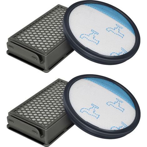 2 Sets Filtre Aspirateur Rowenta Compact Power XXL, HEPA Et Mousse, Remplacement ZR780000 (1/5)
