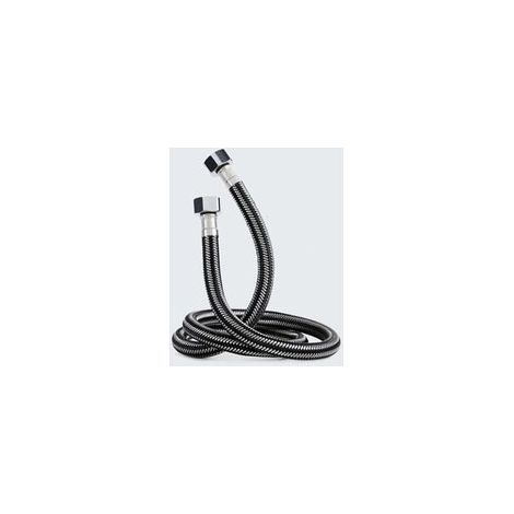Tuyau Tressé 10M, Tuyaux de Raccordement(G1/2 X G1/2) avec tresse en acier inoxydable,Tuyau d'entrée de Chauffe-Eau Chaude et Froide,pour Remplacement Universel de Cuisine Salle de Bain.