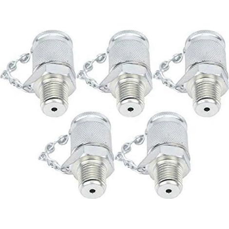 Hydraulischer Prüfadapter für PT/PPT-Verschraubungen, 1/4" NPT, 5er-Packung (1/5)