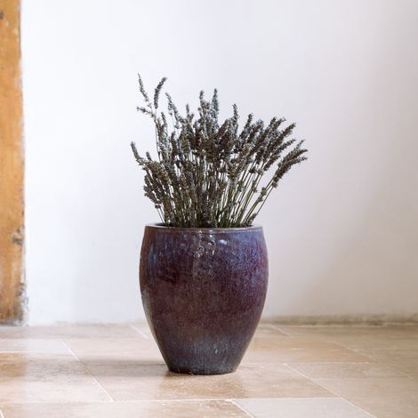 Vaso POSEIDON2 28x31cm viola chiaro (1/5)