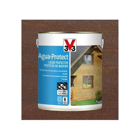 LASUR AGUA PROTECT 2,5 L PALISANDRO - 9158