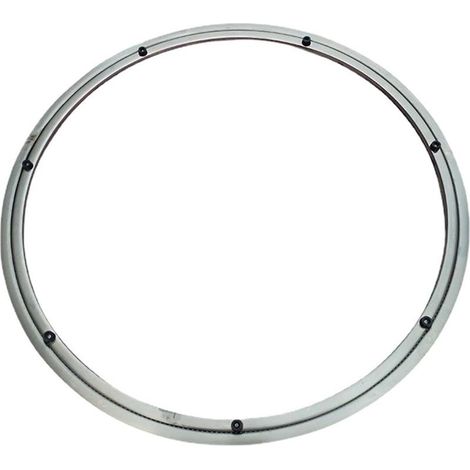 Roulement de table à manger, roulement de plateau tournant, roulement de plateau tournant, disque rotatif, accessoires de quincaillerie, noyau rotatif de table ronde, rail rotatif domestique (15,7 pou (1/5)
