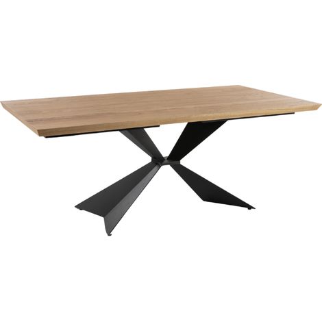 Taurus, Tavolo allungabile con top impiallacciato Rovere (90cm X 160/240cm H. 76cm) Made in Italy Duzzle (1/5)