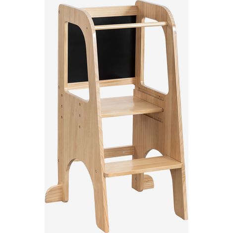 Tour d'Apprentissage en Bois de Pin Sendoa Kids SKLUM Marron Bois Naturel (1/5)