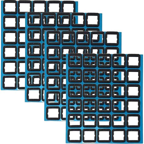 120 patins en mousse EVA pour interrupteurs de clavier mécanique, patins inter-axes