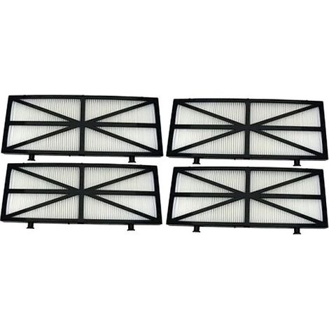 Dolphin Kit de 4 cartouches 50 microns pour robot dolphin master m3, swash et nauty - 9991422-assy