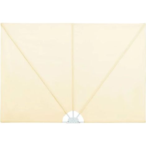 Store latéral pliant pour terrasse, beige, 240 x 160 cm (1/5)