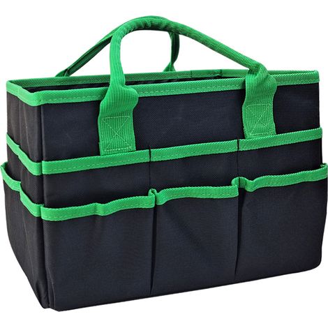 BRAVIX Sac de rangement pliable pour dossiers de bureau - Sac de rangement pliable pour outils de jardinage - Sac fourre-tout pour enseignant - Fournitures de bureau (1/4)