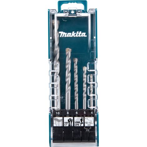 MAKITA E-11536 Steinbohrerkoffer 4-5-6-8-10mm (1/5)