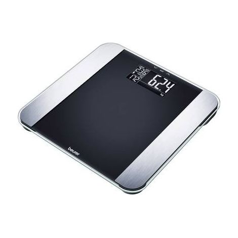 Beurer BF LE Bilancia per l'analisi corporea 748.17 digitale Portata max.=150 kg Nero, Argento (1/2)