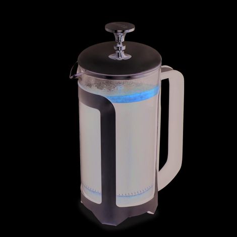 LA CAFETIERE Roma Kaffeemaschine de Edelstahl 8 Tassen (Silber)