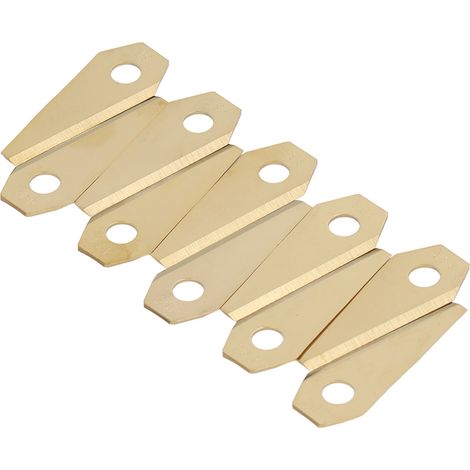 30 lames de tondeuse robot titane résistantes, remplacement pour tondeuse robot Bosch Indego, pack de 30