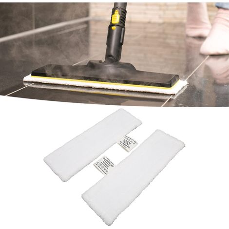 2-teilige Reinigungstücher, geeignet für Kärcher Dampfreiniger SC1/SC2/SC3/SC4/SC5 (1/5)
