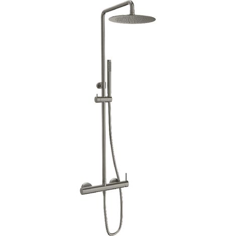 Columna de ducha monomando LOOP Cromado