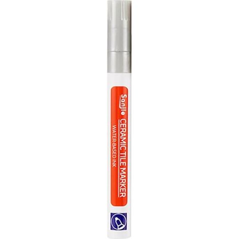 Stylo Pour Joint Carrelage - Formule Étanche Adhérente - Pointe Précise - Blanc Gris Noir - Pour Réparation DIY Cuisine Salle De Bain - 1 Pièce