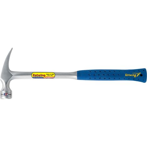 Estwing E3/20SM Milled Face Straight Framing Hammer, 20oz/560g, 13.75