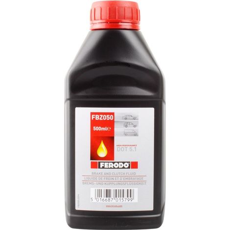 Liquide de frein ferodo dot 5.1 bidon de 0.5 litre (1/2)