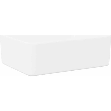 Lavabo 40x30x13 cm Céramique Blanc
