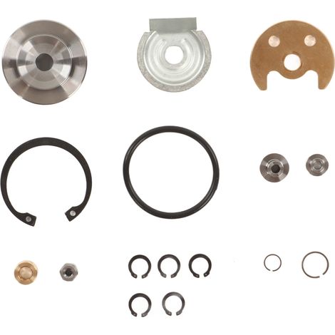 GARRYFIZH Kit de réparation et de réfection de turbocompresseur en alliage métallique et caoutchouc pour MITSUBISHI TD02 TD025 TD03 (1/5)