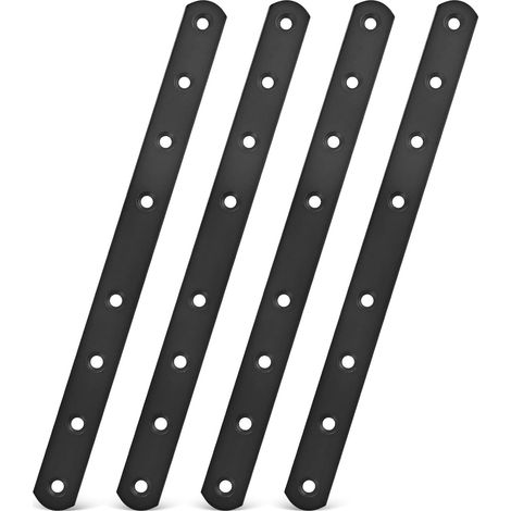 de 4 supports de fixation plats en acier inoxydable pour (1/5)