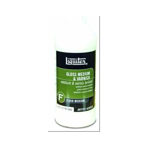 Médium et vernis brillant Liquitex