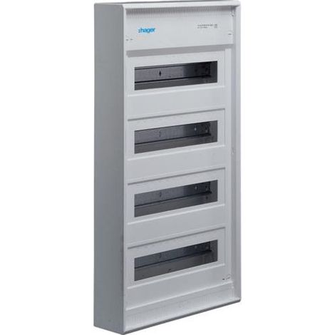 Tableau électrique Hager volta ip30 acier 48 modules