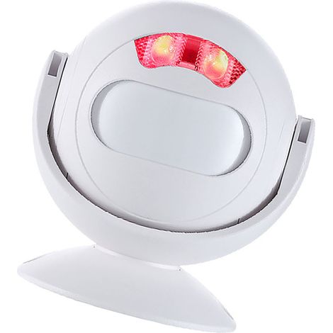 Sonnette de porte à détecteur de mouvement haute sensibilité avec avertisseur sonore de bienvenue pour magasin, hôtel ou appartement (1/5)