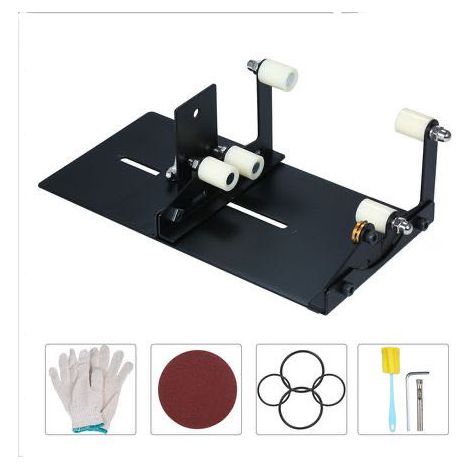 Kit de Coupe pour Bouteille en Verre réglable Outil de Bricolage, Ensemble de Machine de découpe en Acier Inoxydable pour vin bière Alcool Whisky Alcool Champagne Bouteilles Rondes de Soda (1/5)