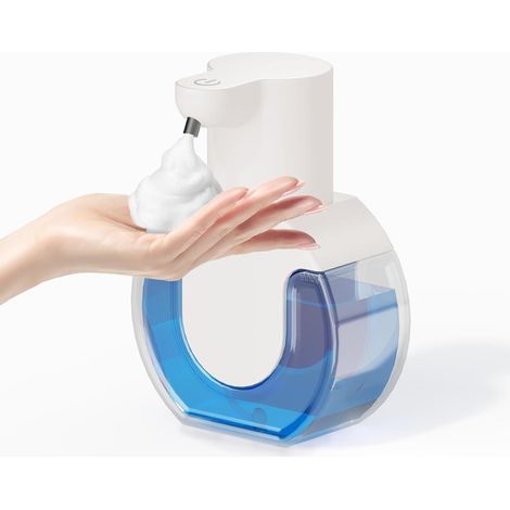 Distributeur de savon automatique sans contact activé par capteur, distributeur intelligent de gel hydroalcoolique (420 ml) (1/5)