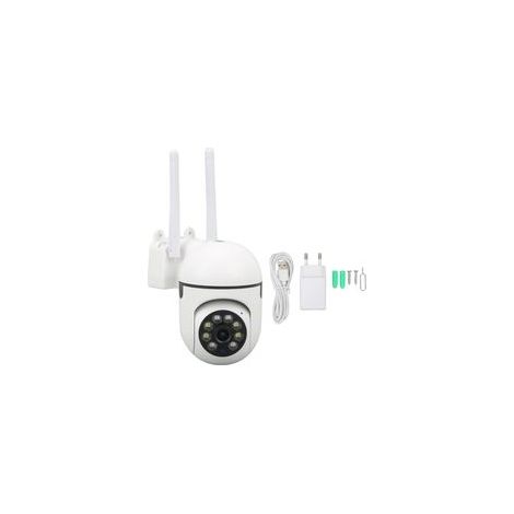 Smart Security Camera Wireless WiFi Surveillance infrarouge Vision nocturne pour la bougie de l'UE (1/5)