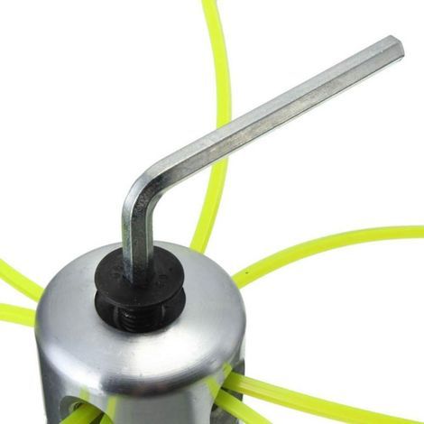 Universal Aluminum Grass Trimmer Line Nylon Spool Garden Lawn Mower Assembly (1/4)