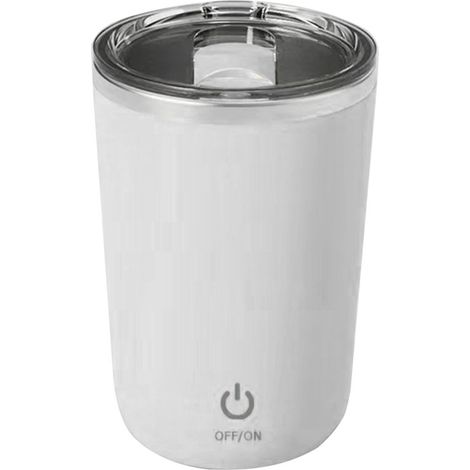 Irovami Tasse à café magnétique automatique de 350 ml, lavable, avec revêtement intérieur en acier inoxydable pour le lait. (1/5)