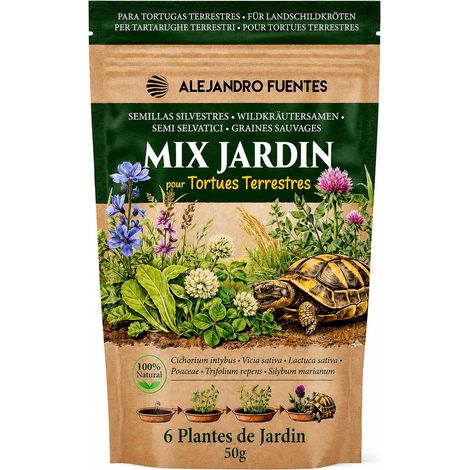 Graines à Semer pour Tortue Terrestre 50g