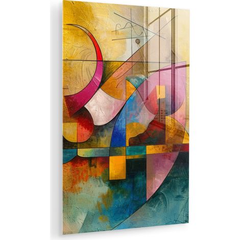 CUADRO DE METACRILATO Arte - Abstracto - Moderno Cuadros Para Dormitorio 60x90 (1/5)