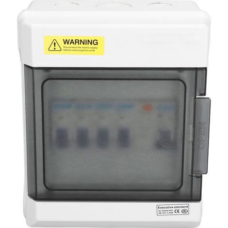 Disjoncteur différentiel 4P 63A 30mA RCD+4MCB (6A+2x16A+32A) 230V, coffret fusible avec protection contre les fuites, pour tableau électrique AU (1/5)