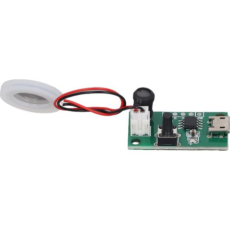 5V USB-Luftbefeuchter mit 2W-Zerstäuberplatte, DIY-Modul für große, leise Dampfmengen, Verneblerscheibe für Luftbefeuchter (1/5)