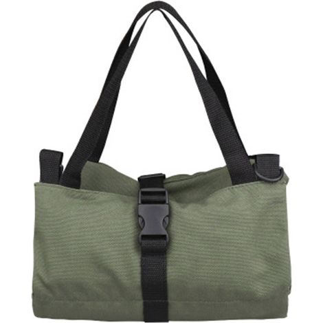 Sac à outils enroulable en toile, organisateur de pochette en rouleau polyvalent avec 5 poches zippées, sac de transport pour voiture, moto, rangement de clés, douilles, tournevis (1/5)