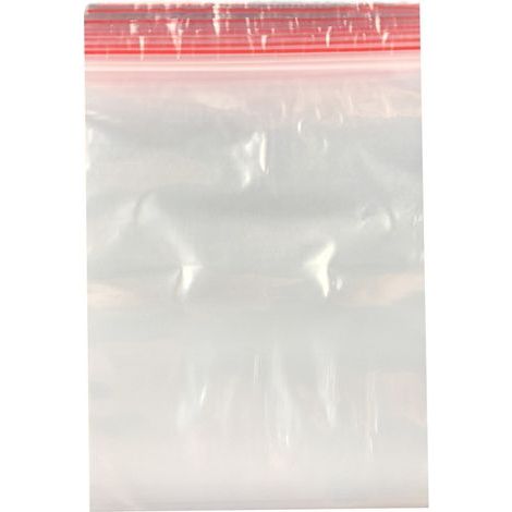 Pack of 100 resealable plastic bags - 25 x 35 cm - 40 sizes available (1/5)