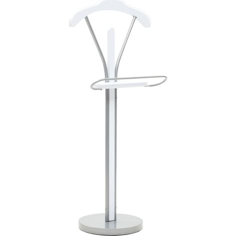 Valet de chambre 45 x 35 x 107 cm Blanc vidaXL (1/5)