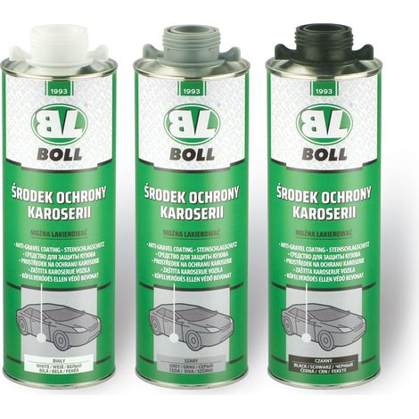 Blackson - Produit anti gravillon - Noir - Carrosserie - 6 x bidons 1L - APP U100