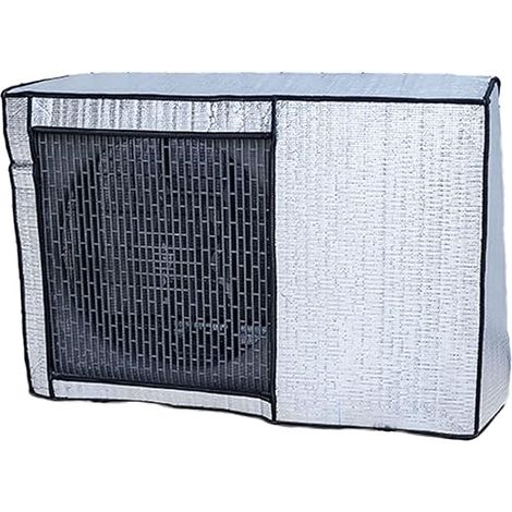 (Ouvert,100  42  79cm)Couverture extérieure de climatiseur Fait de Film d'aluminium Anti-poussière Housse Climatiseur Exterieur Couverture extérieure de climatiseur Anti-poussière (1/5)