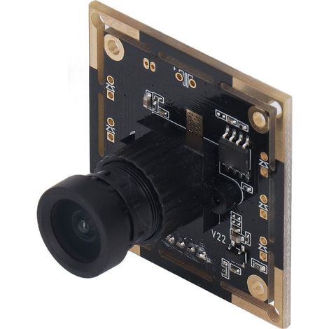 Module caméra embarquée 1MP, mise au point manuelle, carte caméra pour ordinateur, faible distorsion à 72 degrés (1/5)