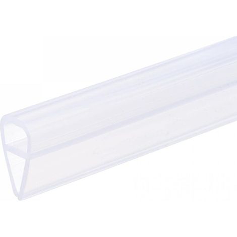Rahmenlose Staubschutzhaube 59,06" für 1/4" (6 mm) Glas in U-Form mit Ösen (1/5)