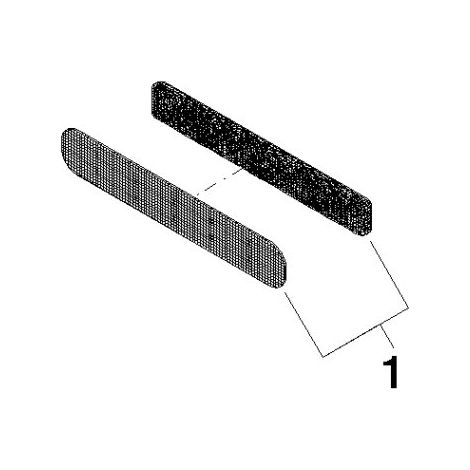 Dornbracht 9029300420090 insert tamis pièces de rechange (1/2)