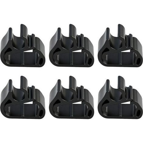 6 Pieces Clips Wiper-Ice Before for Peugeot 408 Peugeot 5008 Citroen C5 Aircross DS 7, Fastening Hose of Arm of Wiper-Ice, Accessory Maintenance Brushes Wiper-Ice (1/5)