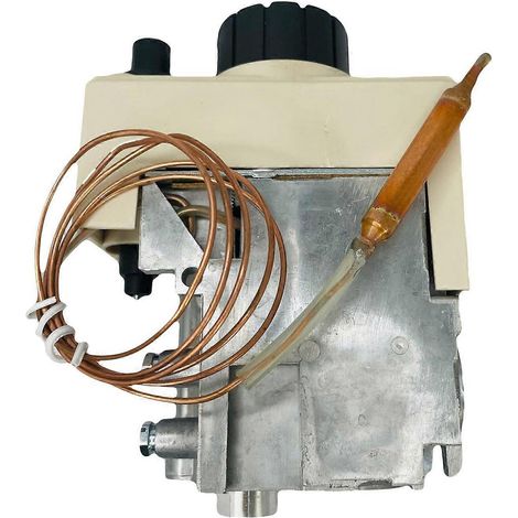 Système de contrôle de vanne de gaz thermostatique intégré multifonctionnel, compatible avec les chaudières à gaz, contrôle avec précision la température de 40 à 90 ℃, disponible en plusieurs couleurs (1/5)