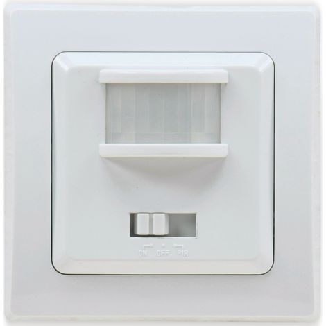 Détecteur de mouvement DELPHI 400 W, 160°, compatible LED, blanc